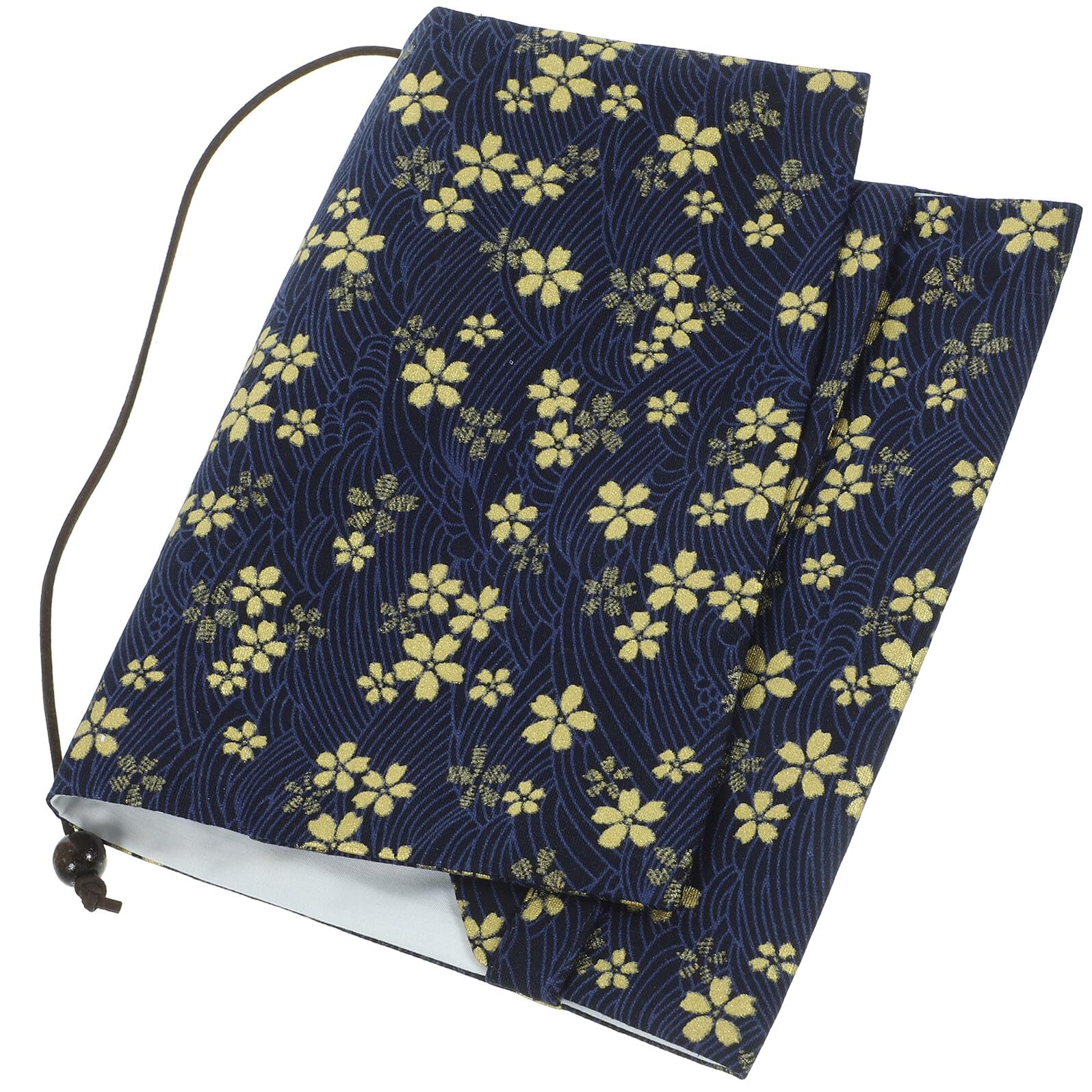 ARTIBETTER 4 pezzi Copertina Libro Stoffa Decorativa Protezione Tessile Riutilizzabile per Copertina Custodia Leggera e Resistente per Libri Scolastici e Taccuini