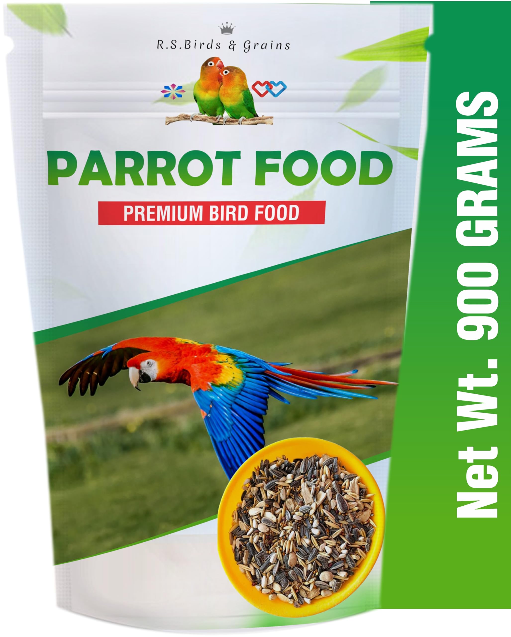 See full amazon price history chart for R.S. Birds & Grains | Parrot Food for Big Parrot, African Grey Parrot, Macaw, Lovebird and Alexander - All Life Stages (900g) R.S. Birds & Grains | Parrot Food for Big Parrot, African Grey Parrot, Macaw, Lovebird and Alexander - All Life Stages (900g) (B0CXM3WB9T) Amazon Price History, Amazon Price Tracker