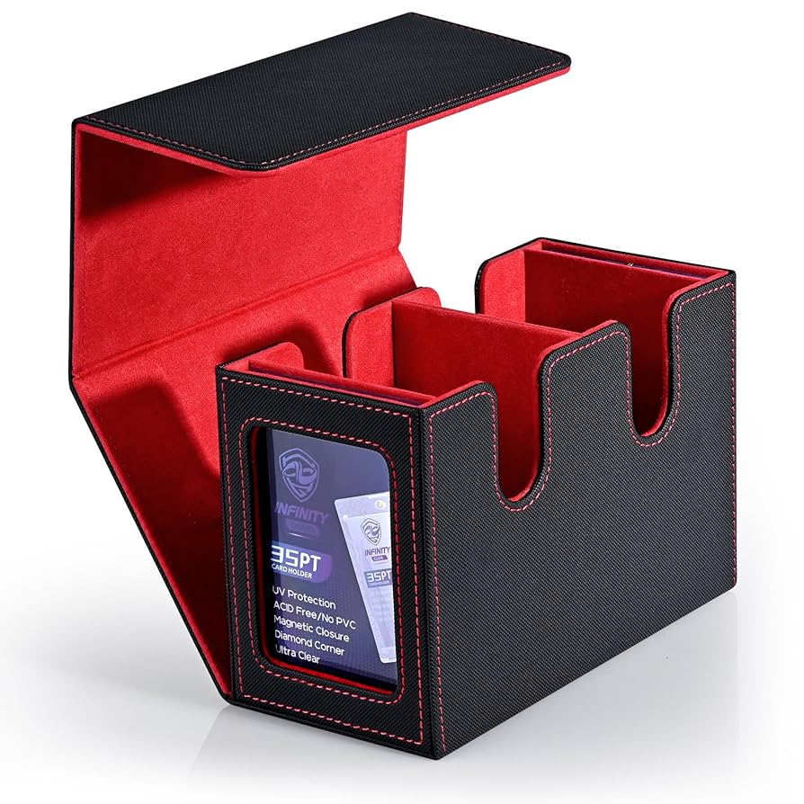 Amazon.com: Infinity Guard Card Deck Box with 2 Commander
