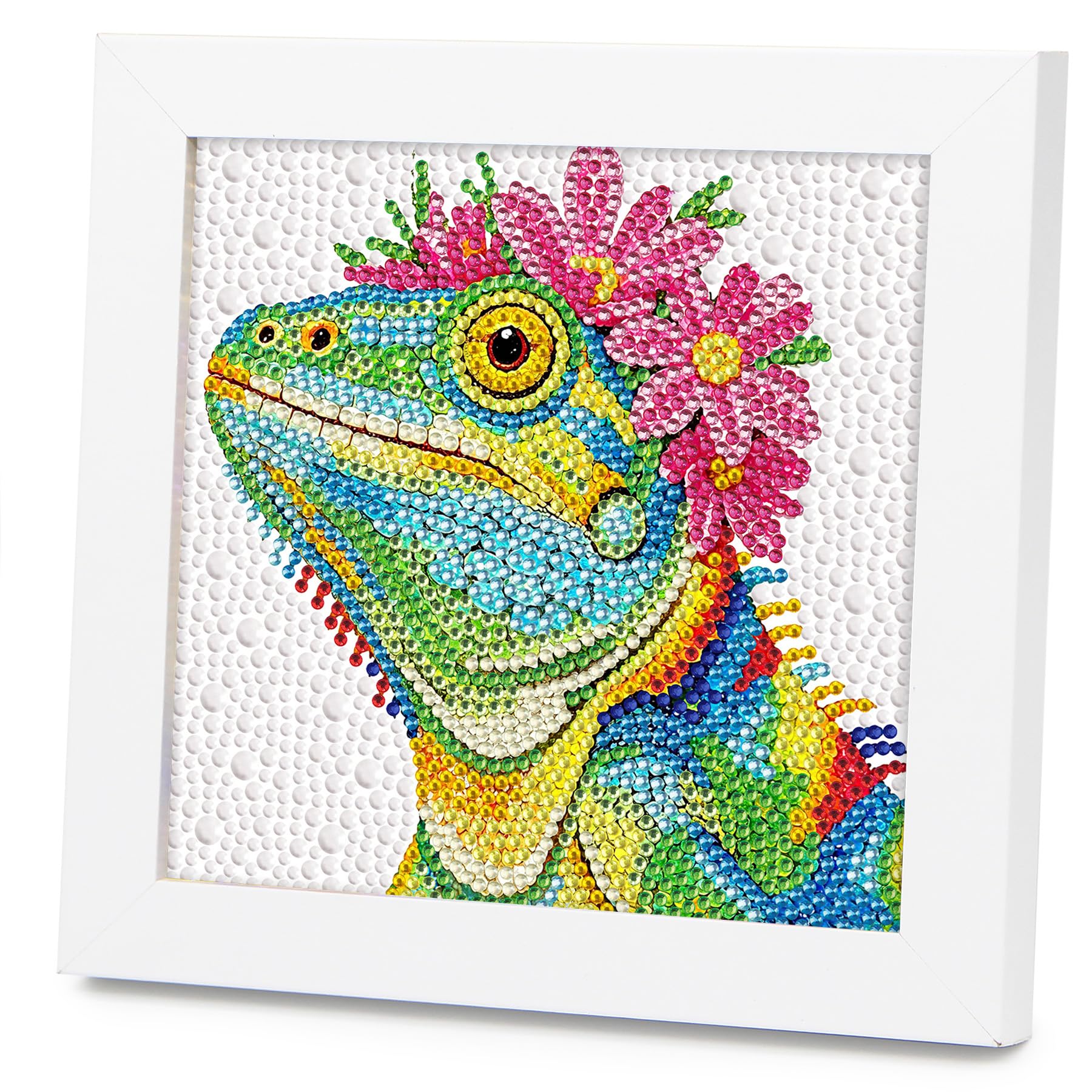 Diamond Art Kit - Giraffe Painting | Beginner Craft -13