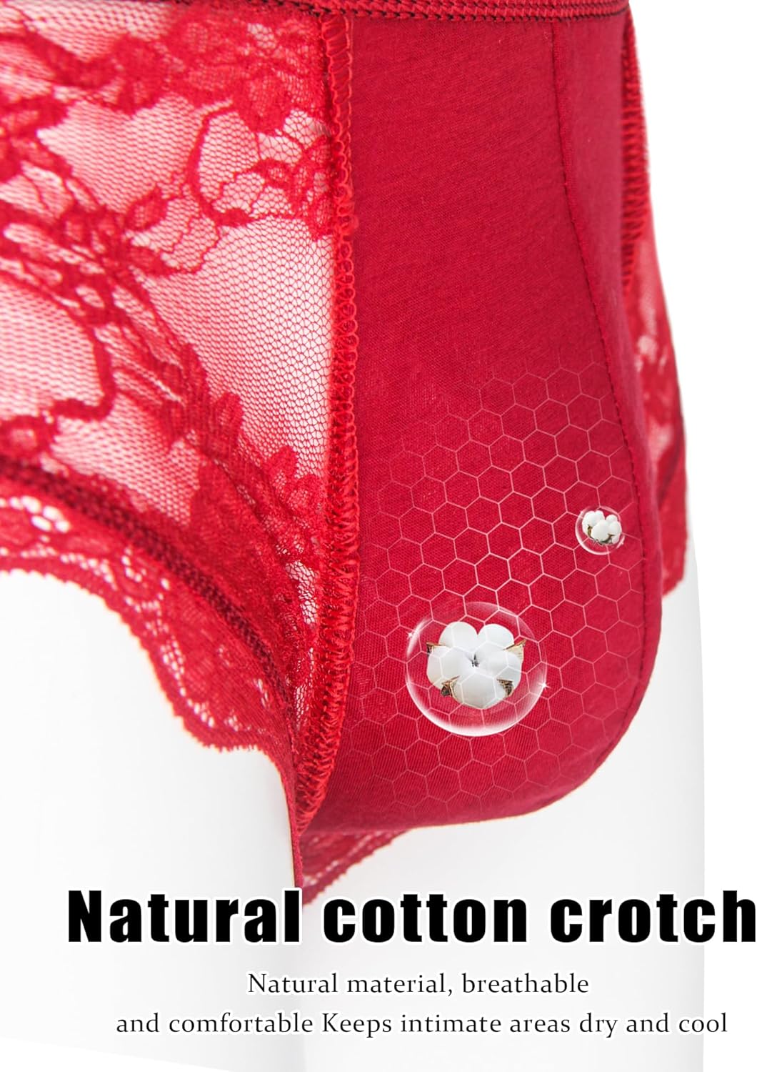 ohyeahlady Mens Lace Boxer Briefs - Soft Low Rise Bulge Pouch Trunks Underwear Sexy Panties Lingerie for Men - Image 7