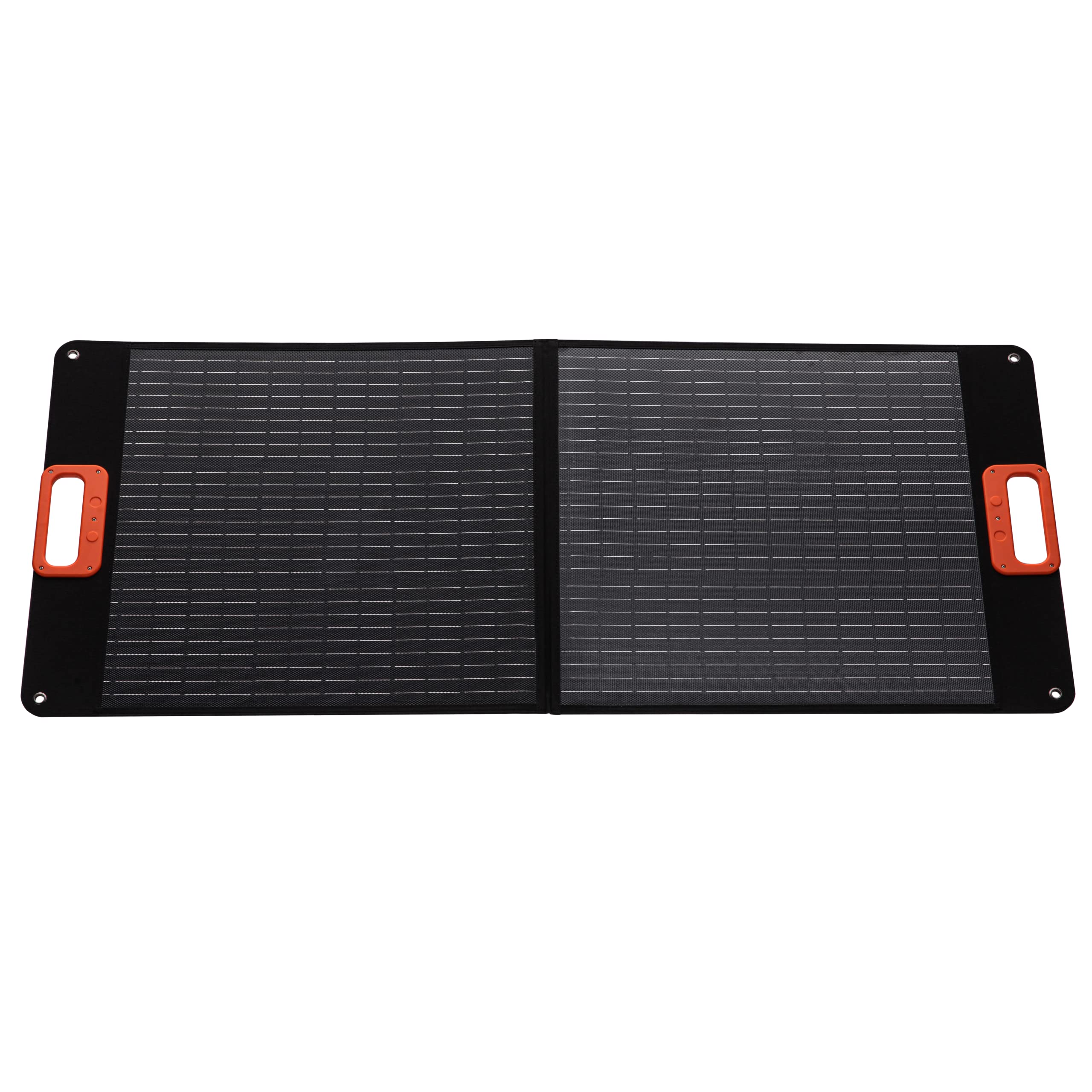 Technaxx Składany panel słoneczny 100 W TX-206, przenośna monokrystaliczna ładowarka słoneczna do wszystkich popularnych elektrowni z wyjściami USB-A/USB-C/XT60/DC7909/MC4/Anderson – do użytku na