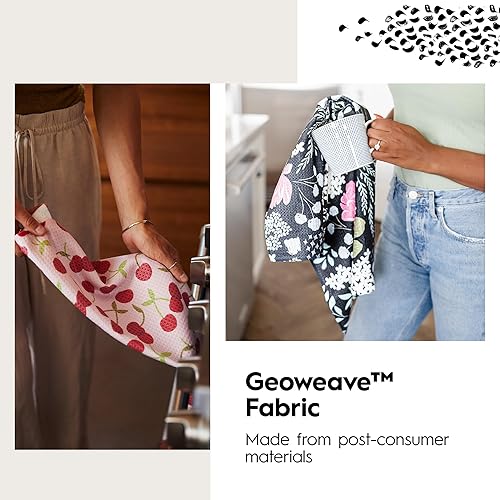 Miniatura 4 de GEOMETRY Toalla de cocina  Toallas de microfibra de secado rápido para secado de cocina  Toalla de secado rápido premium  No olvidado + Fiona (juego