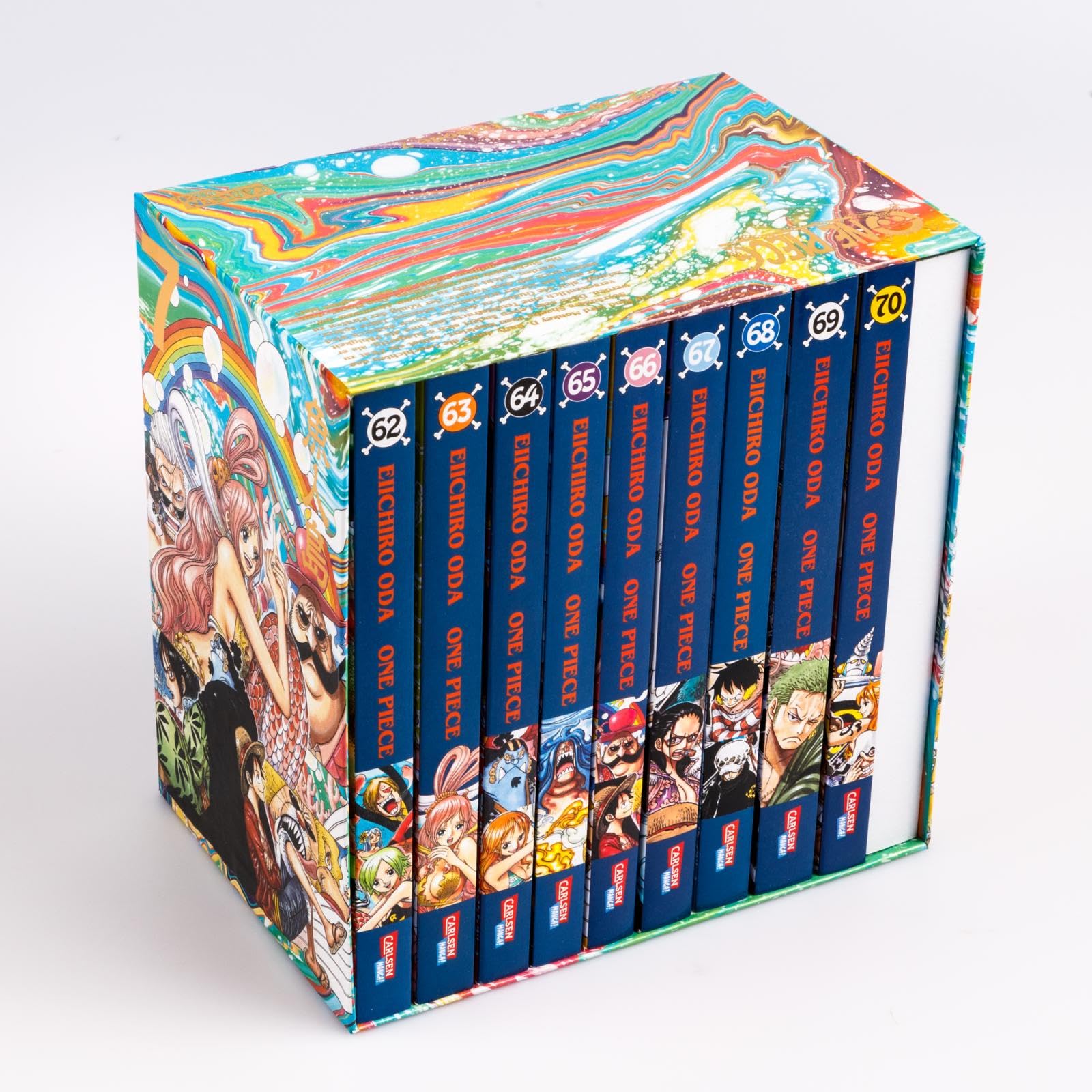 One Piece Sammelschuber 7: Fishman Island (inklusive Band 62-70): Der siebte Sammelschuber des weltweit beliebten Manga ONE PIECE – ein perfektes Set für Fans und Neulinge!