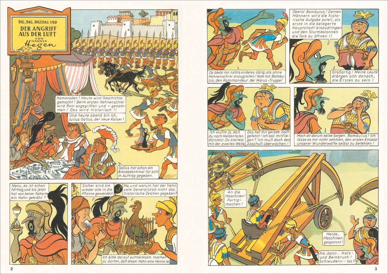 Mosaik. Römer-Serie: Verschwörung in Rom, Bd. 2: Eine ostdeutsche Comic-Legende (Mosaik von Hannes Hegen - Römer-Serie, Band 2)