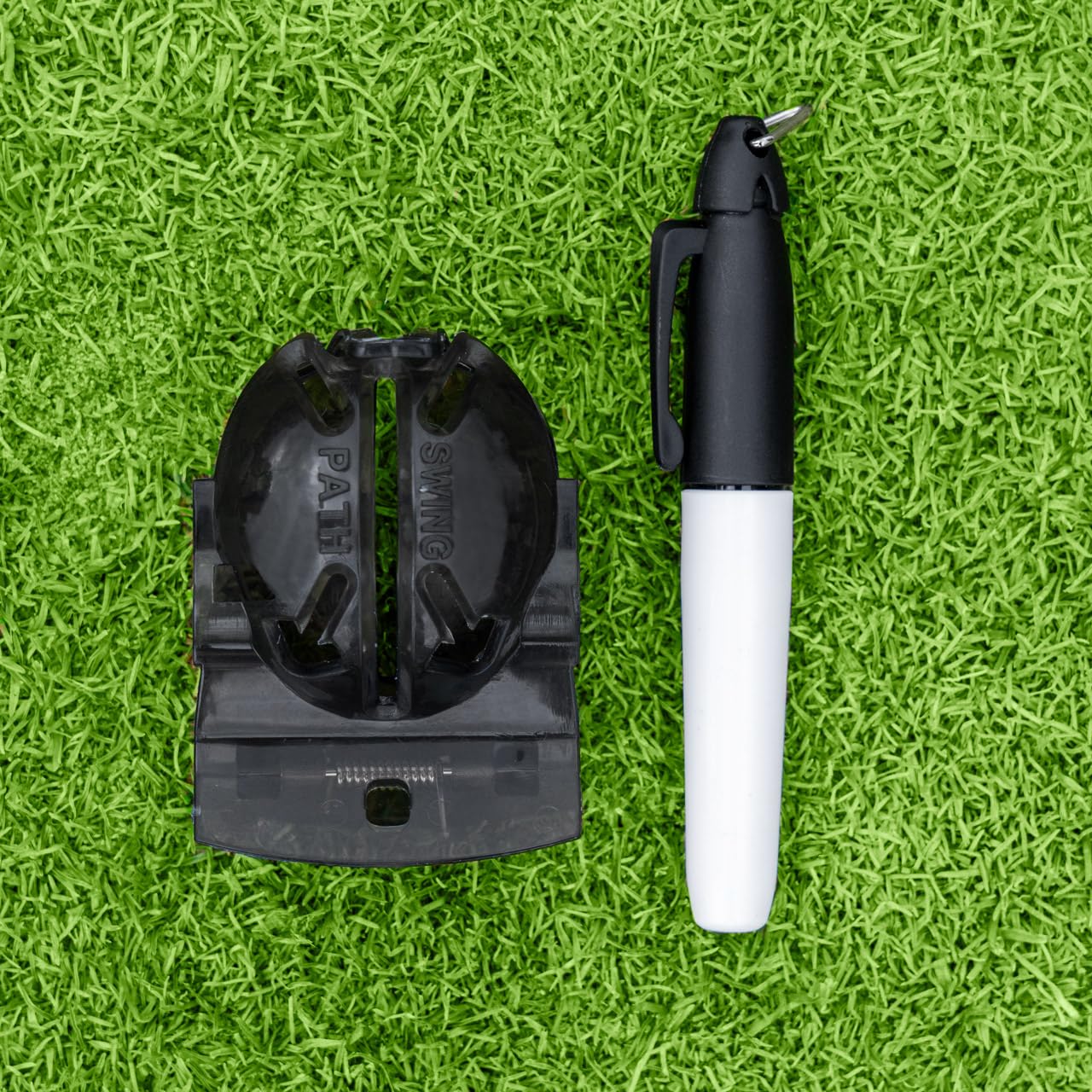 FORB Golf Ball Alignment Marker - 100% Portable Golf Ball Marker | Easy to Use | Improve Putting Accuracy
