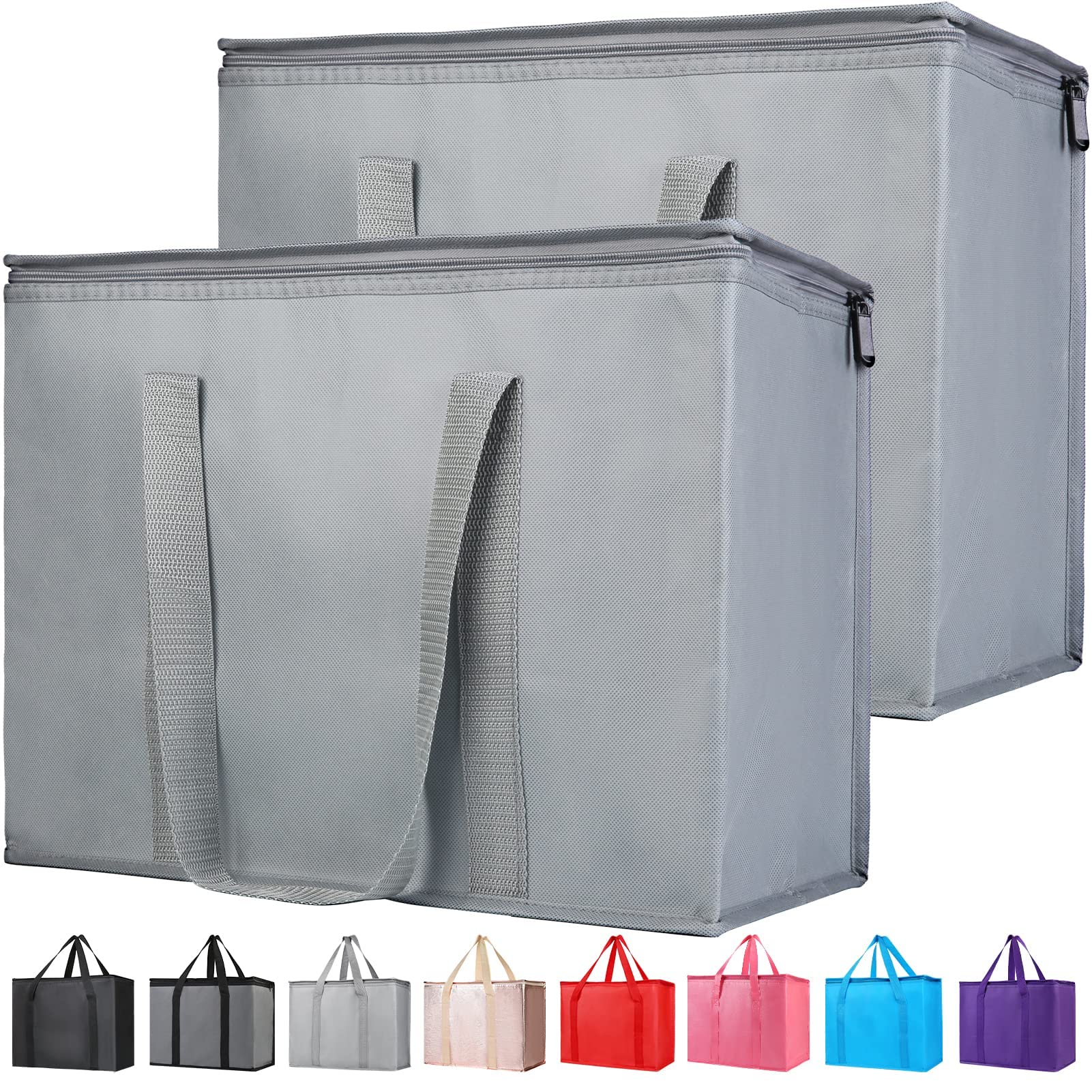 Reusable Insulated Grocery Shopping Bags XL Picnic Cooler Bags