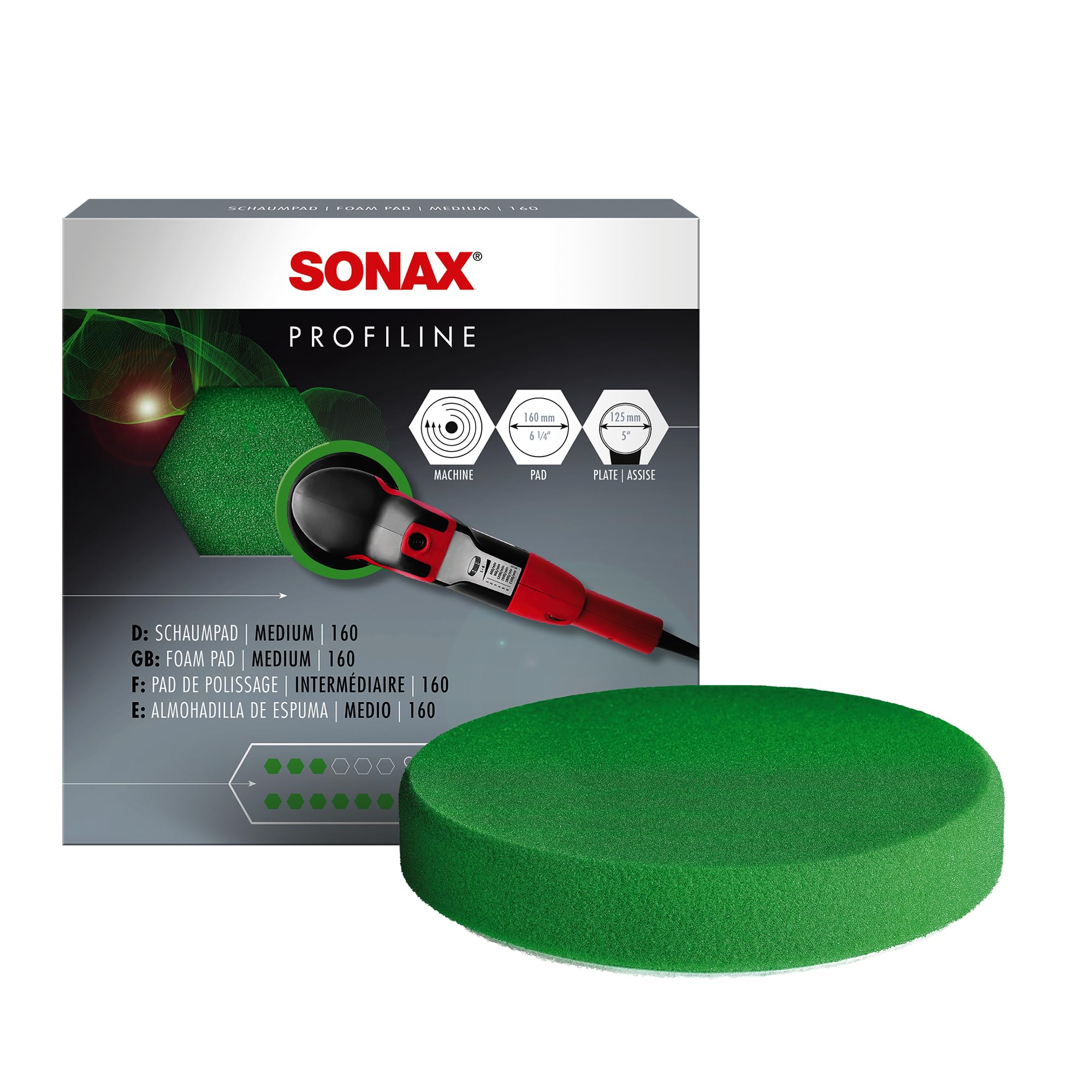 Polishing Pad Green - Medium (5 inch)