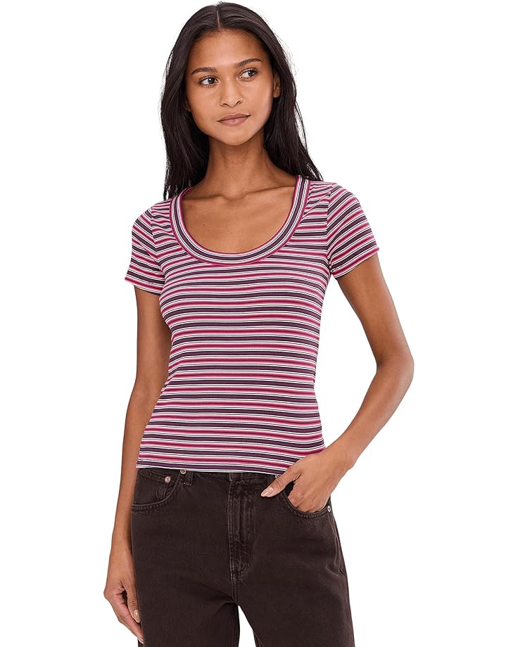 Madewell Scoop Neck Brightside Tee - Main View