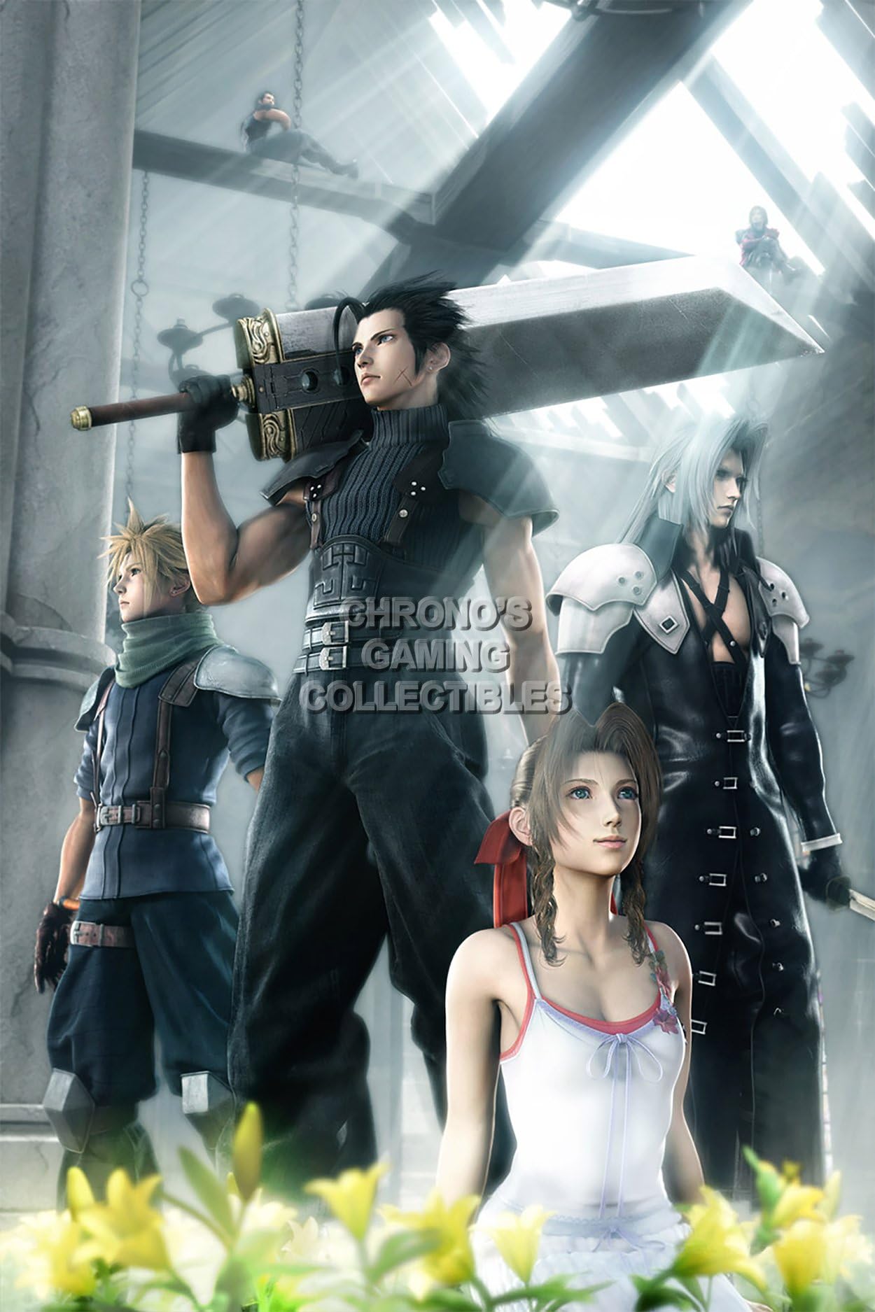 CGC Huge Poster - Final Fantasy VII Crisis Core PS1 PSP - FVII016 (24" x 36" (61cm x 91.5cm))