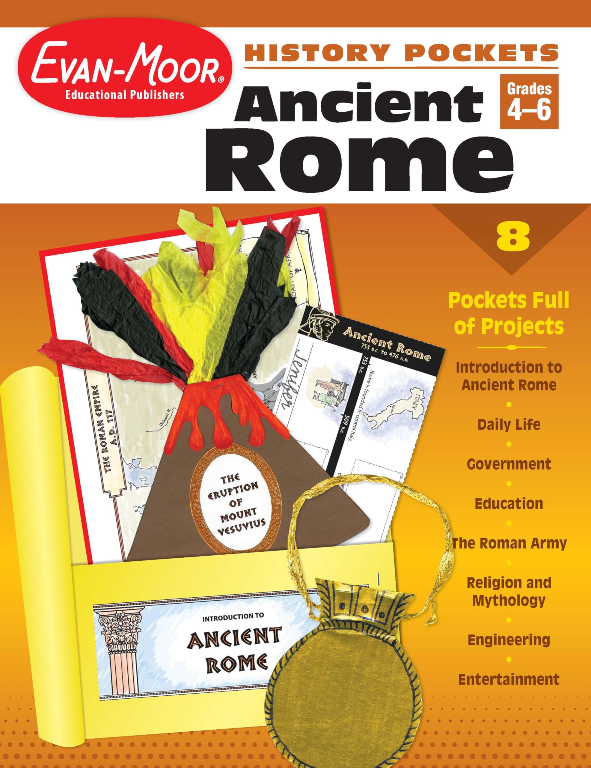 Ancient Rome: Grades 4 - 6+ (History Pockets) Paperback – Import, 1 January 2008