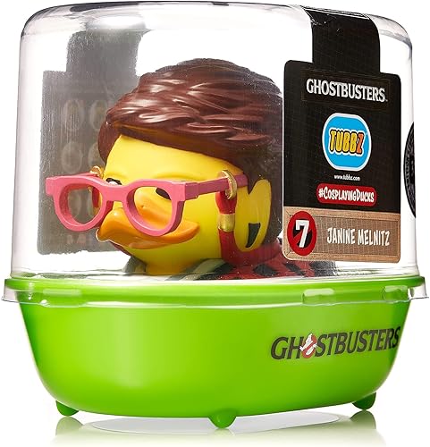 Miniatura 3 de TUBBZ Primera edición Ghostbusters - Janine Melnitz Cosplaying - Figura de vinilo de pato de goma