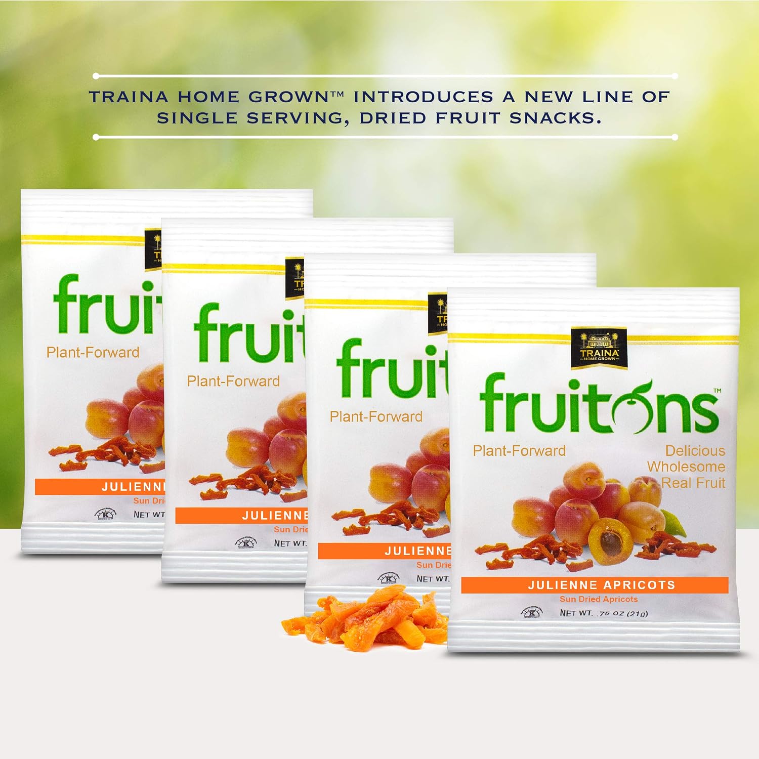 Traina Home Grown Fruitons On the Go (Apricot)