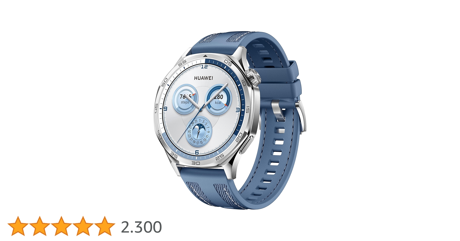 【ユウジ】HUAWAI WATCH GT 5 46mm ブルー HUAWEI WATCH GT 5 - HUAWEI 日本