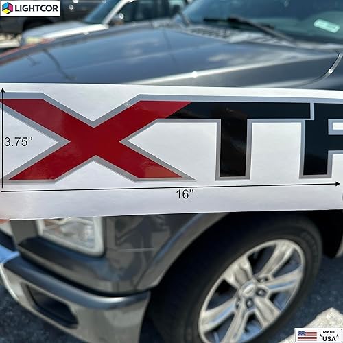 Miniatura 3 de XTR 4x4 pegatinas para camión F150 (2004-2014) - Juego de 2 calcomanías transparentes