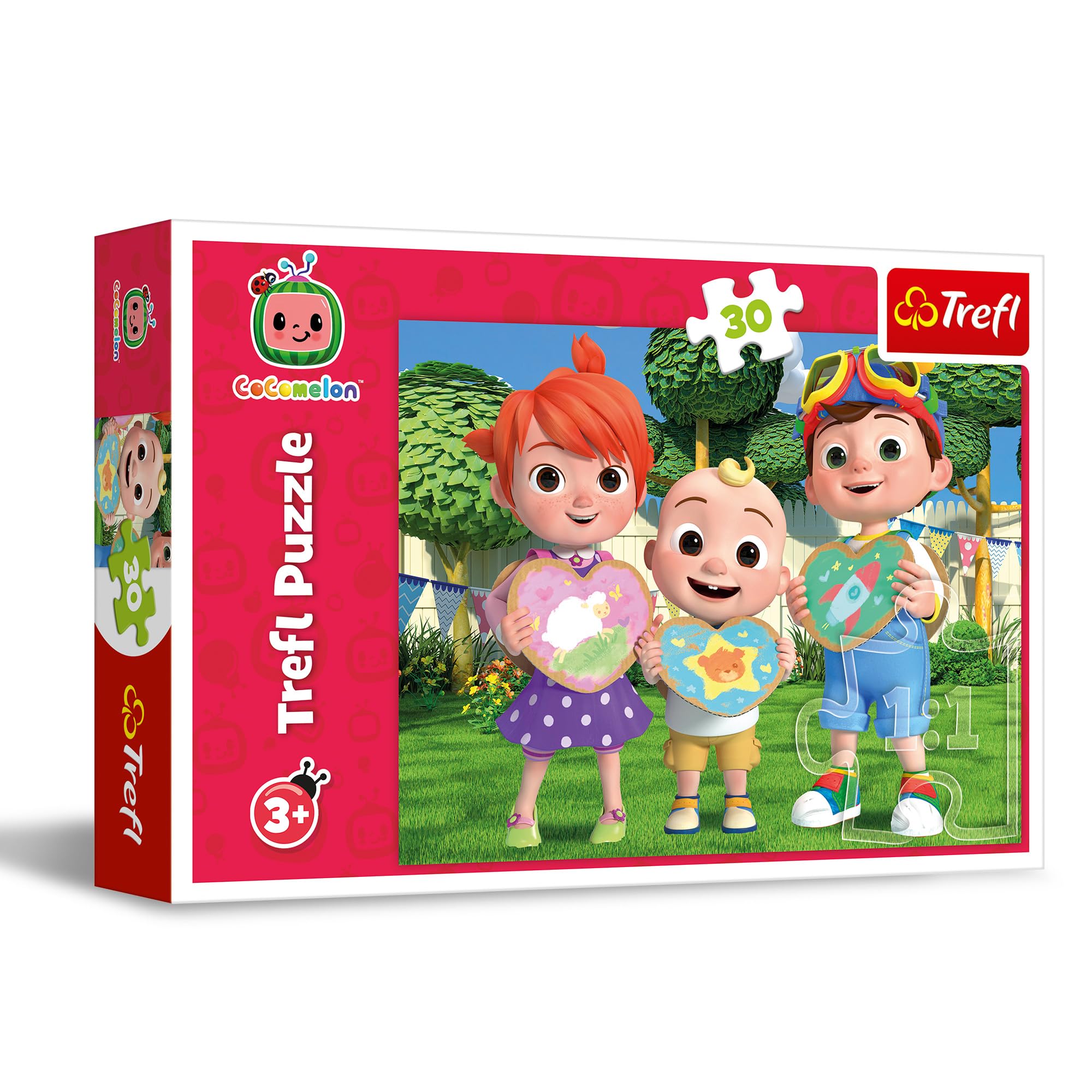 Trefl Primo - PAW Patrol: The Mighty Movie, Il super film, Grande squadra - 3in1: Puzzle 15 Tessere Molti Grandi, Libro da Colorare, Gioco da Colorare, Puzzle con gli Eroi del Cartone
