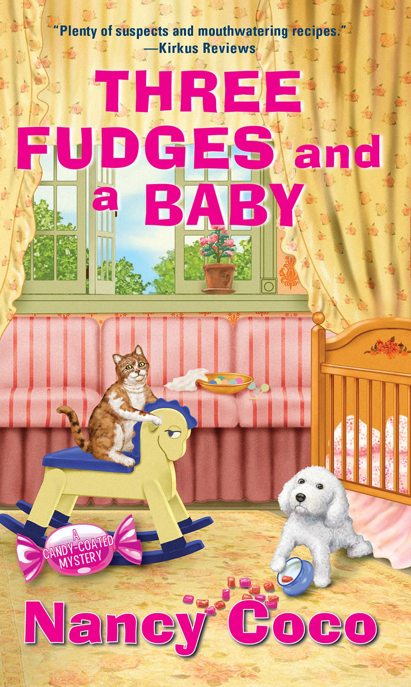 Three Fudges and a Baby (A Candy-Coated Mystery)