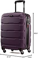 Vista 109 de Samsonite Omni PC - Maleta extensible rígida, Negro