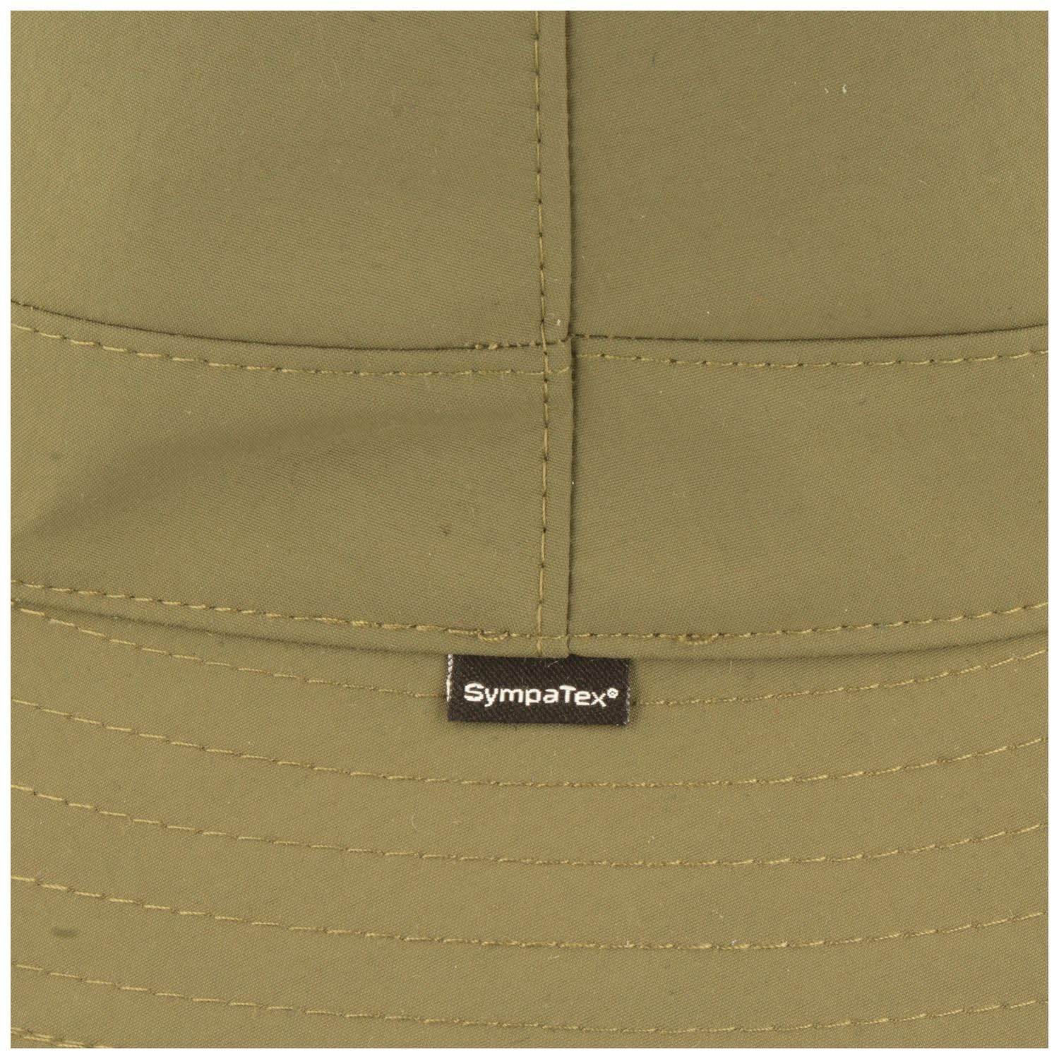 Breiter Cappello da pescatore per esterni, impermeabile, protezione UV, antivento e impermeabile, verde 64, Verde oliva., 64