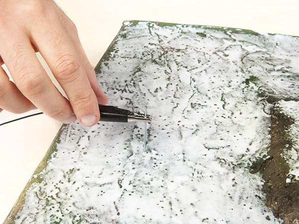 NOCH Streugras „Zierrasen“, statisches Gras für Modellbau in Grüntönen, 1,5 mm 20 g Beutel für die Spurweiten H0, N und Z - 5