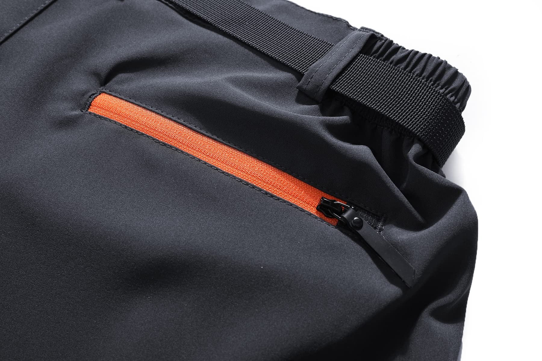 Pantalones Trekking Hombre Impermeable Montaña Senderismo Alpinismo Ligero Transpirable Secado Rápido Aire Libre