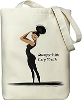 Vista 13 de Bolsa de lona reutilizable con cremallera y asas, bolsillo grueso, para compras, compras, playa, regalo