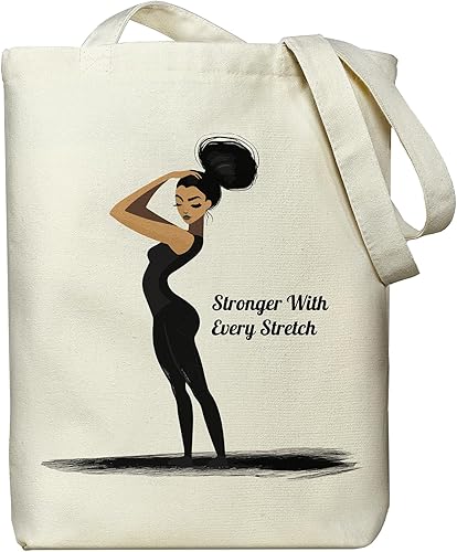 Miniatura 13 de Bolsa de lona reutilizable con cremallera y asas, bolsillo grueso, para compras, compras, playa, regalo