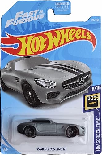 Hot Wheels '15 Mercedes AMG GT, tiempo de pantalla 8/10