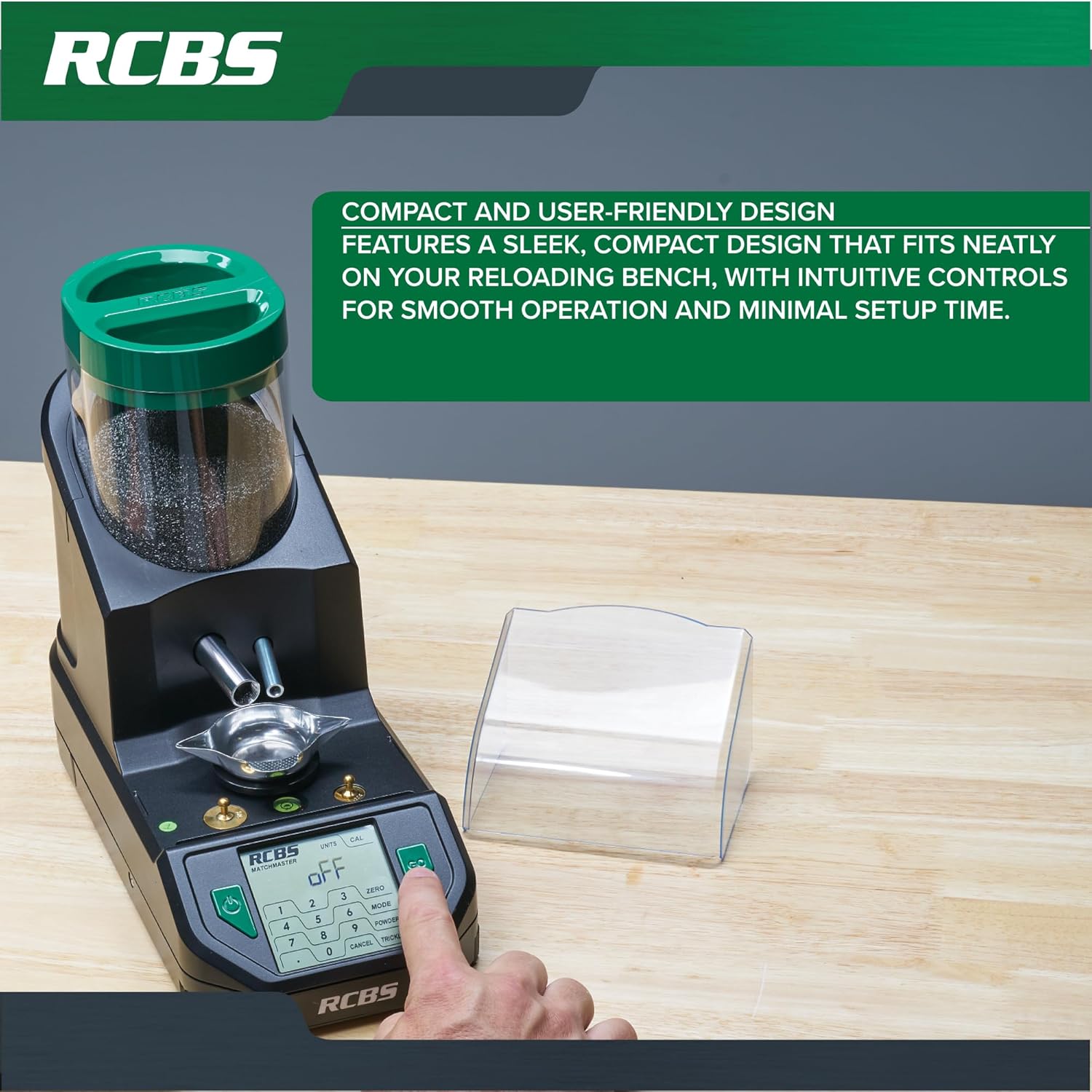 RCBS MatchMaster Powder Dispenser, Black, One Size