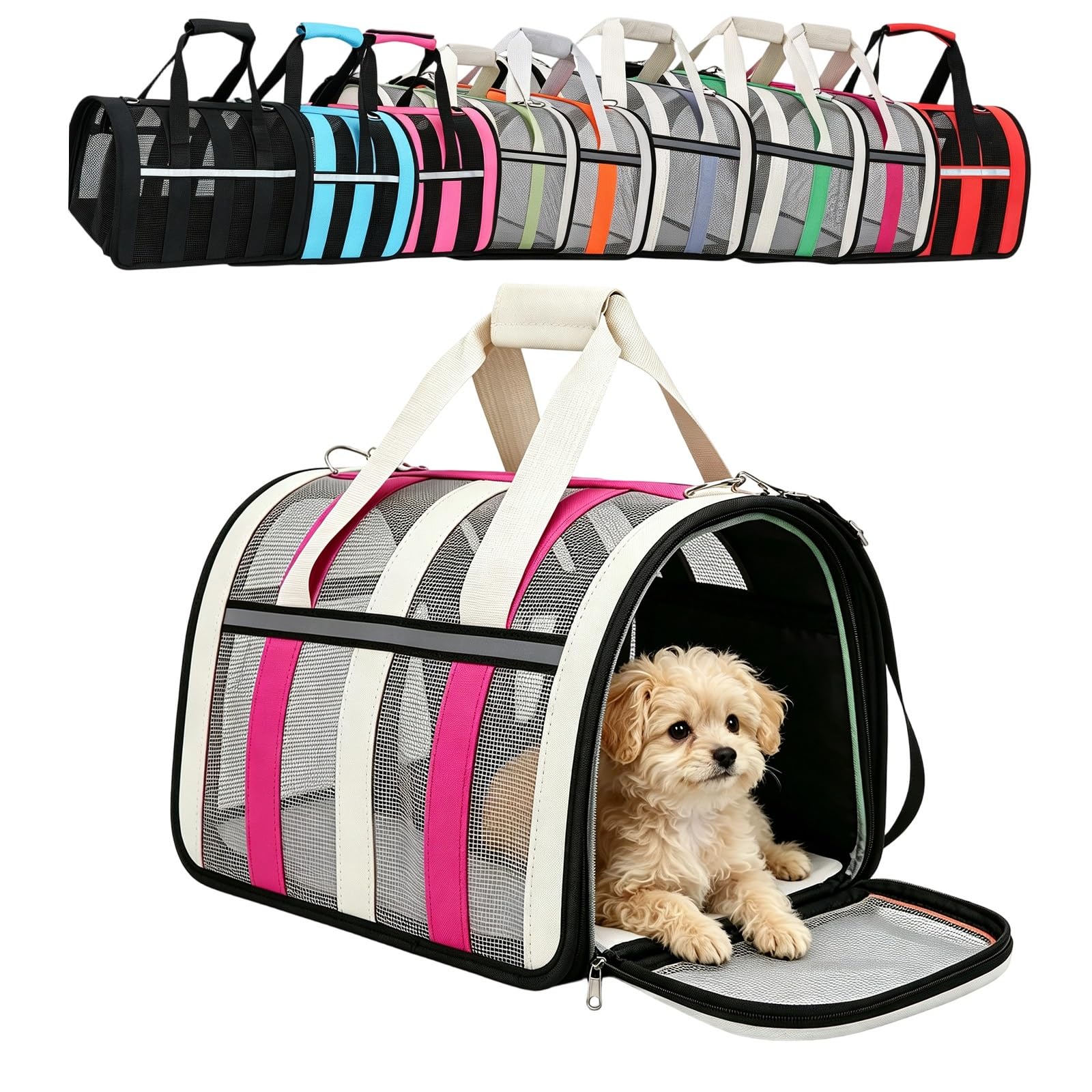 Bolsa para mascotas plegable: la solución portátil para perros de hasta 10kg