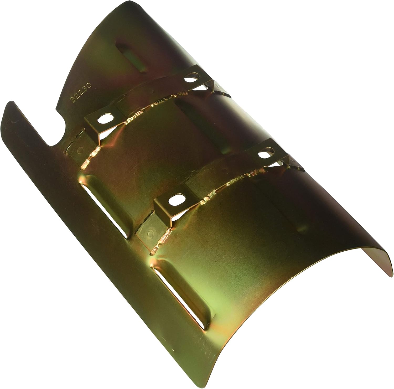 Milodon 32230 Gold Zinc Plated Louver Designed Windage Tray