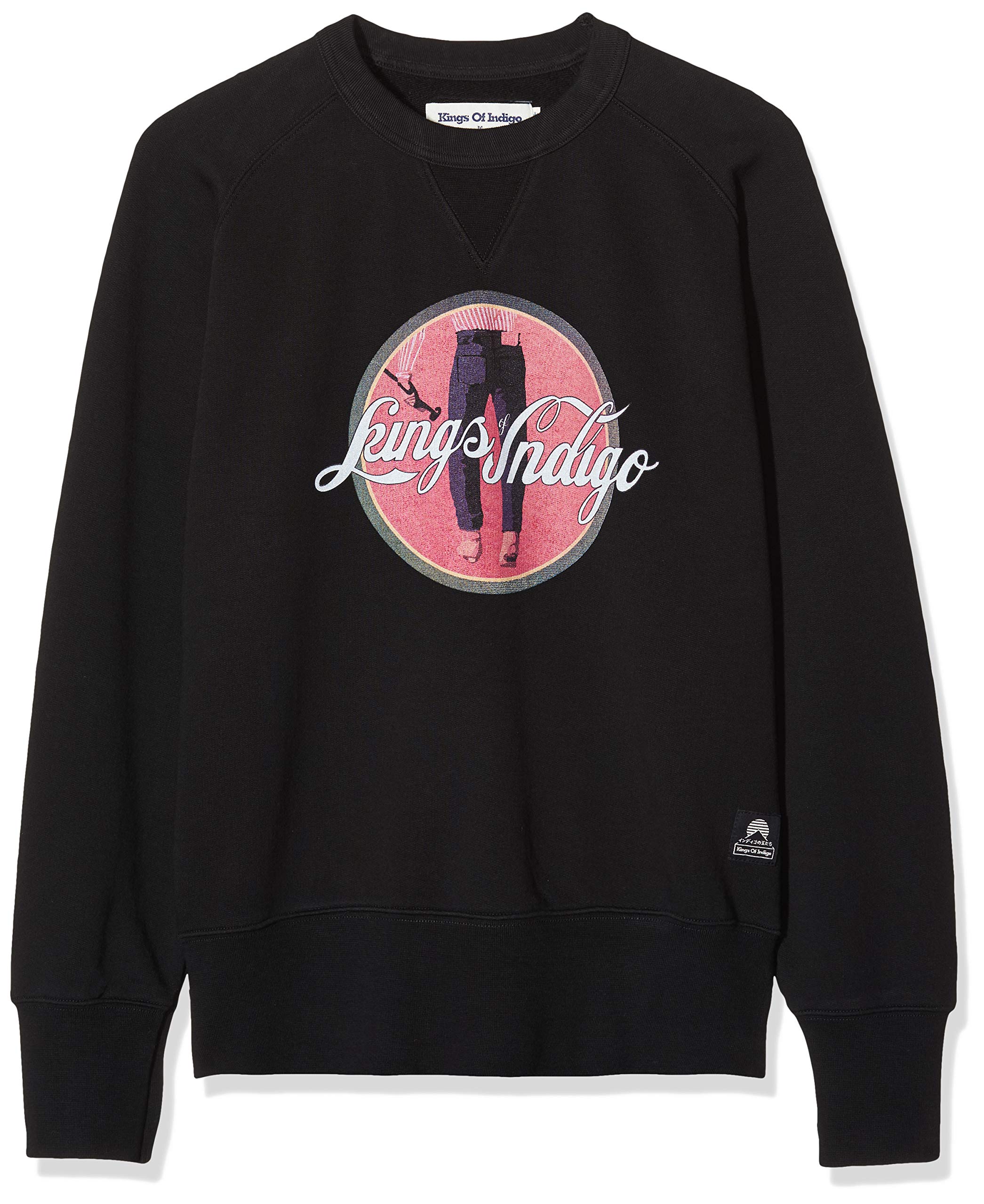 Kings of Indigo Men's Parnell Sweatshirt Not Applicable, Black (Black Cowboy 6906), Medium