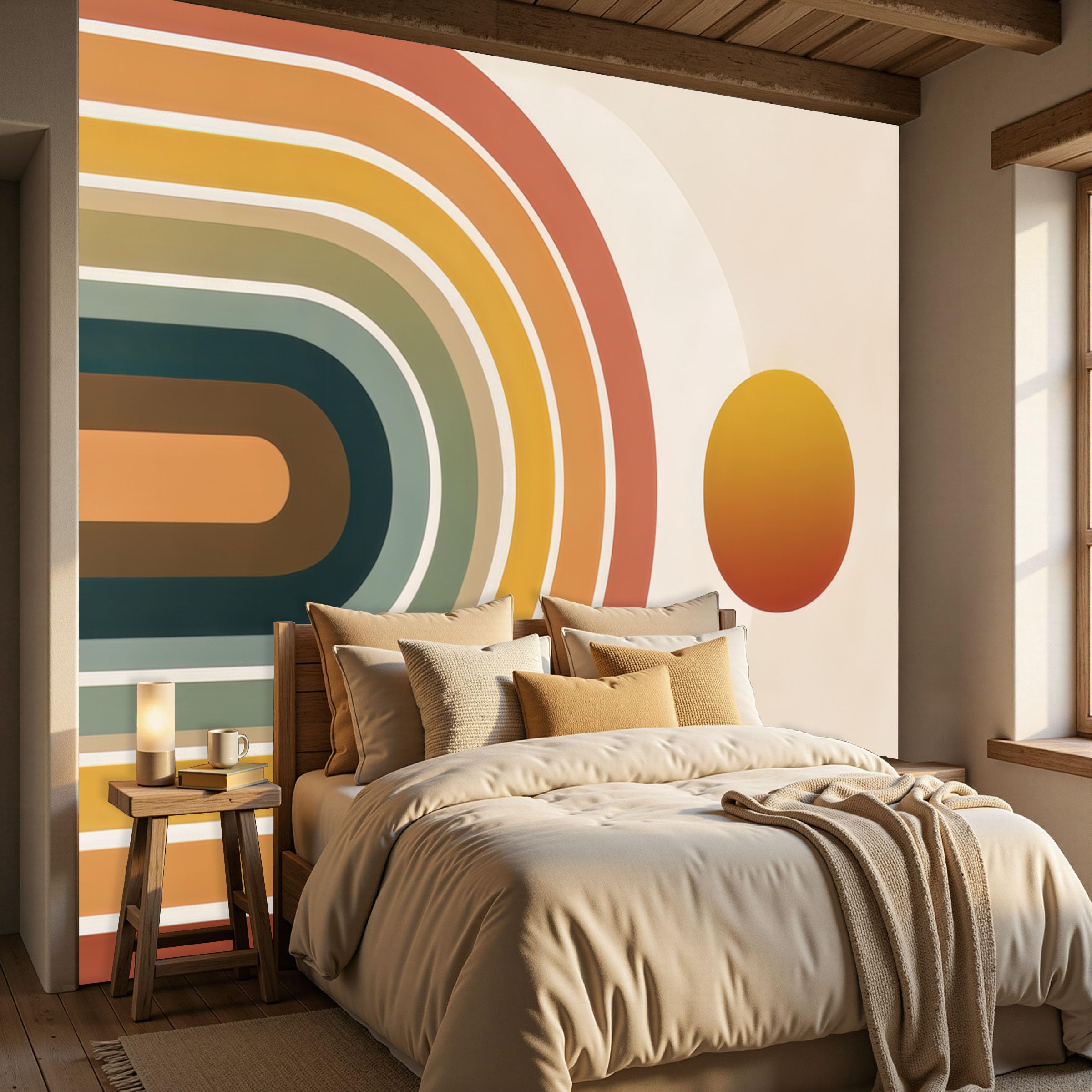 Papier Peint Mural 3D Non Adhésif Intissé XXL 350x256cm