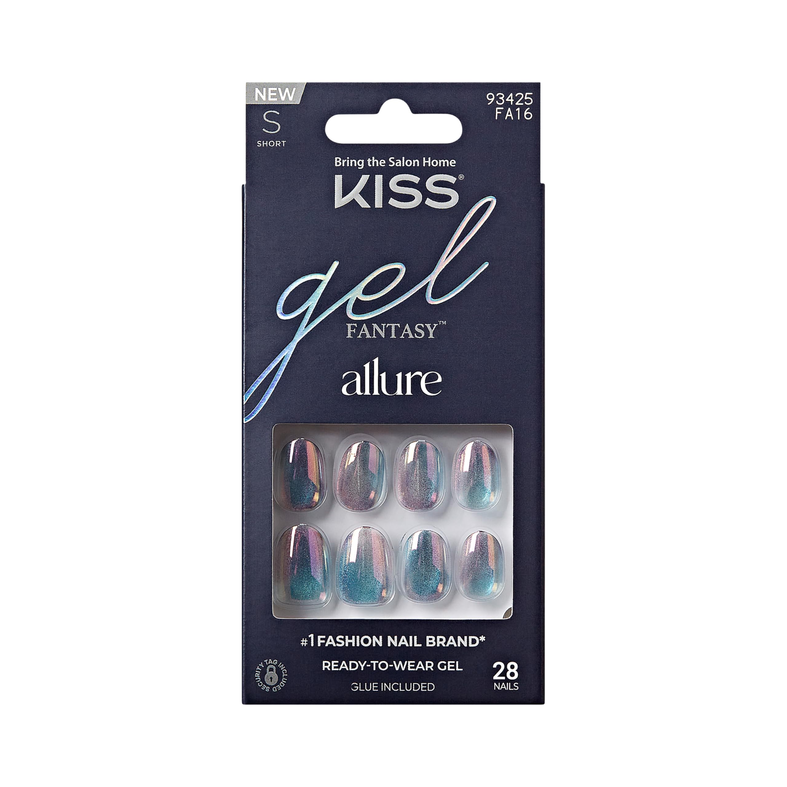 KISS Uñas postizas Gel Fantasy Allure - Clavos de gel