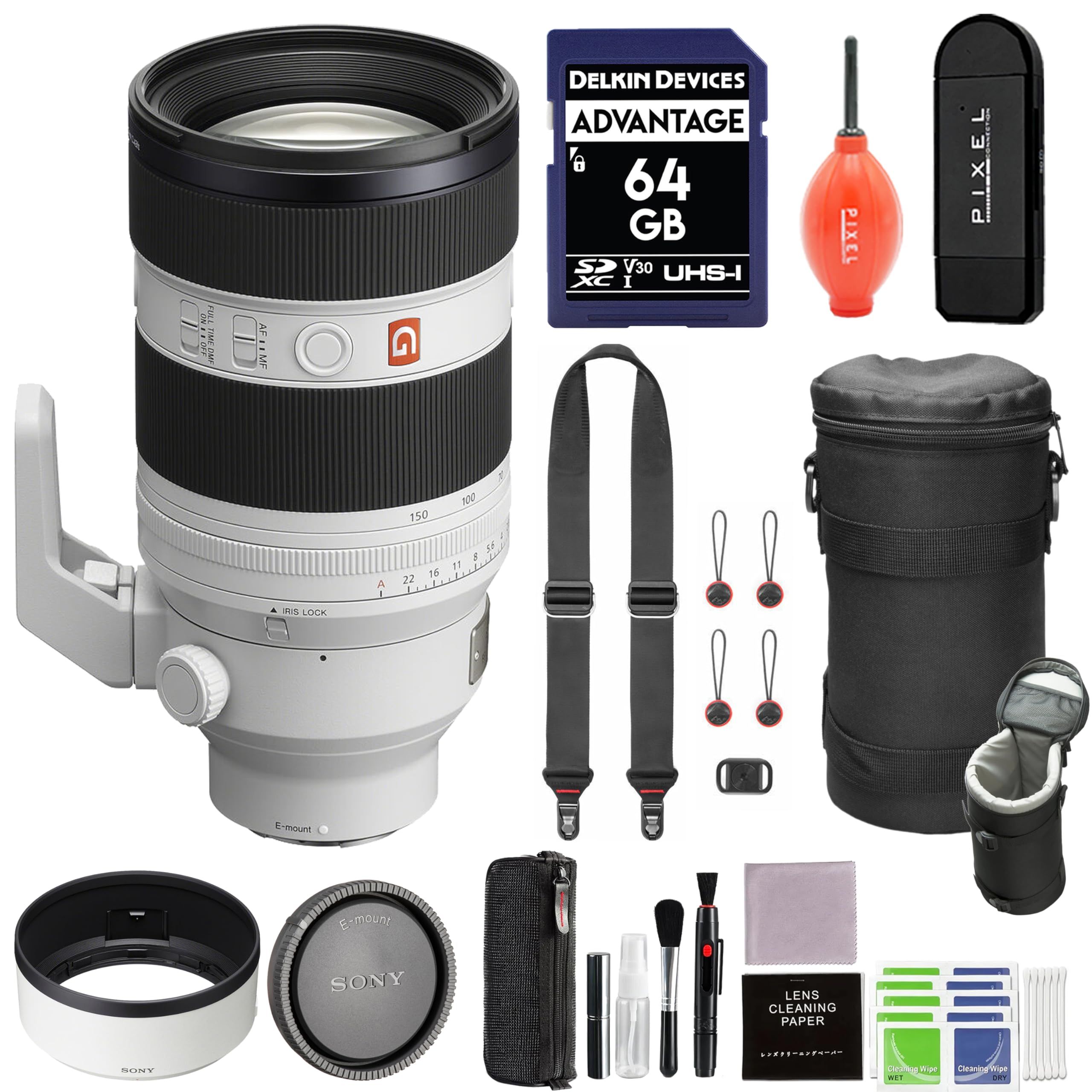 Amazon.com : Sony FE 50-150mm f/2 GM Lens for (Sony E) Bundle with 