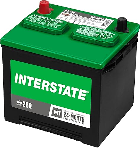 Miniatura 3 de Interstate Batteries Group 26R - Batería de repuesto para automóvil (MT-26R) 12V, 550 CCA, batería de repuesto para automóviles, camiones, minivans