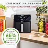 Moulinex Easy Fry Mega, air fryer compact, Mono tiroir 7.5 L, Jusqu’à 8 personnes, 8 programmes, noir EZ8558F0 - 6