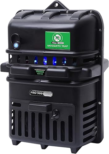 Serie Premier Pro 900  Trampa para mosquitos al aire libre  Trampa para moscas para mosquitos, moscas de arena y moscas negras  Asesino de mosquitos