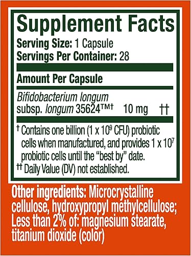 Miniatura 9 de Align Probióticos, suplemento probiótico para la salud digestiva diaria, 28 cápsulas, probiótico #1 recomendado por gastroenterólogos (el embalaje