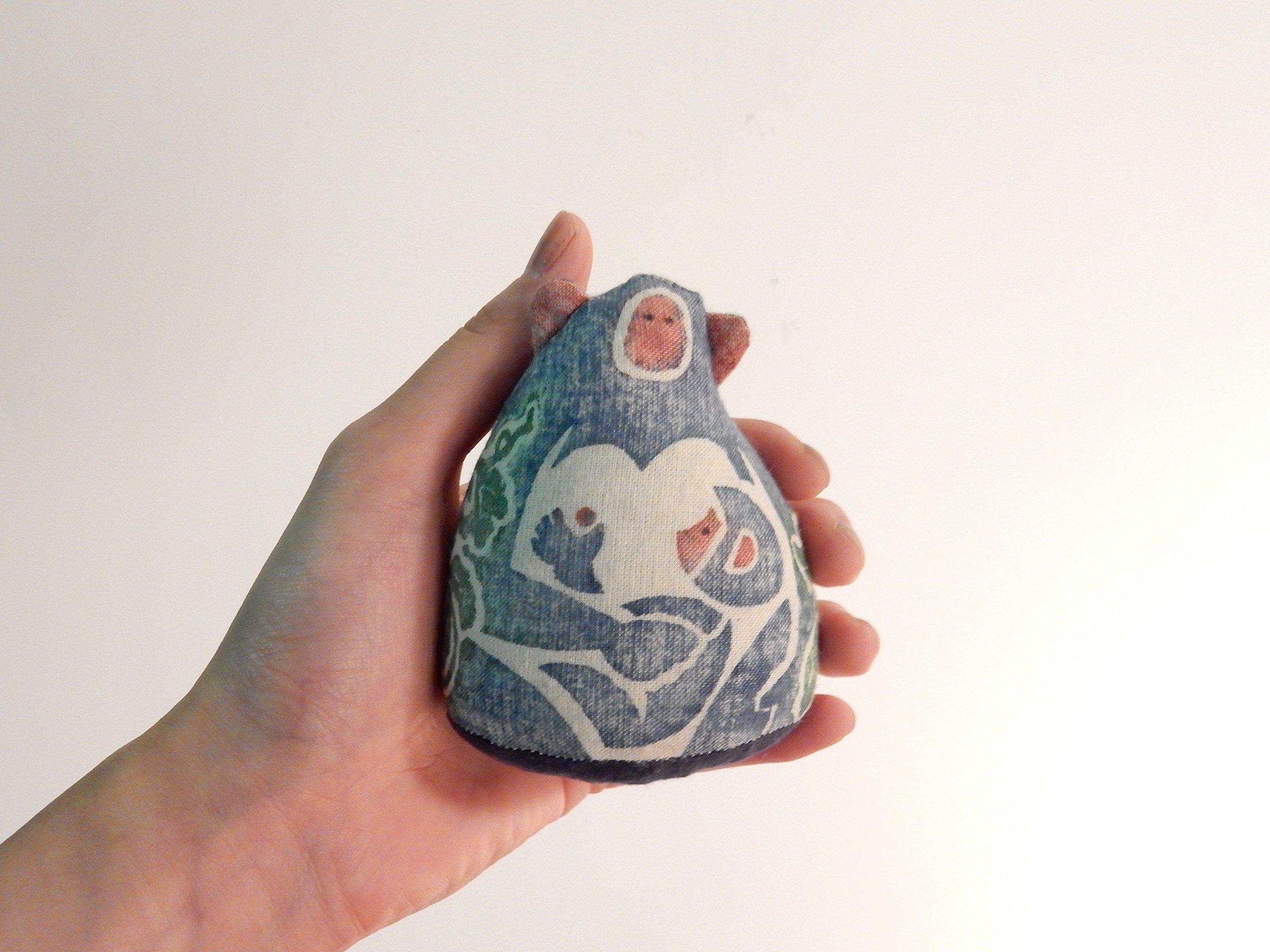 Amazon.co.jp: 飛騨高山 真工芸 木版手染め縫いぐるみ 十二支 さる