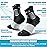 NEENCA Professional Compression Socks, Medical Athletic Ankle Socks for Injury Recovery & Pain Relief, Sports Protection, Circulation -1 Pair, 20-30 mmhg