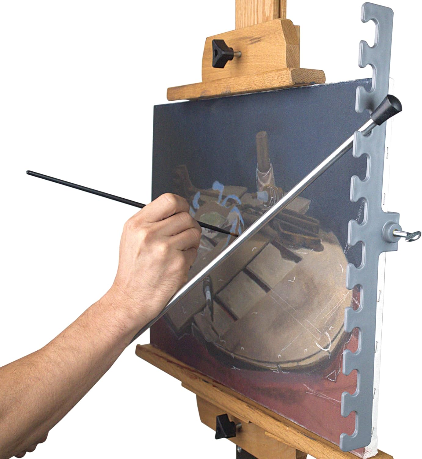 New Wave Stedi-Rest, Mahl Stick Rest to Steady The Hand While Painting Detail