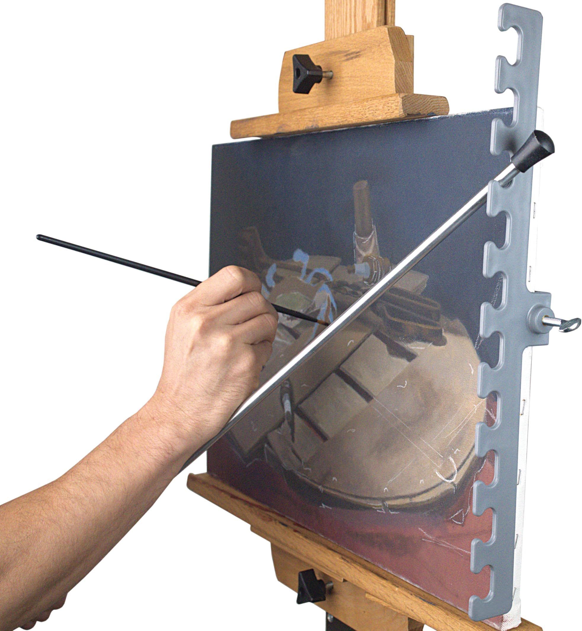 New Wave Stedi-Rest, Mahl Stick Rest to Steady The Hand While Painting Detail