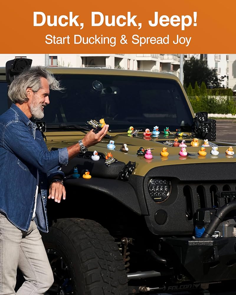 Jeep Ducks for Ducking Kit-76 Piece kit Including Rubber