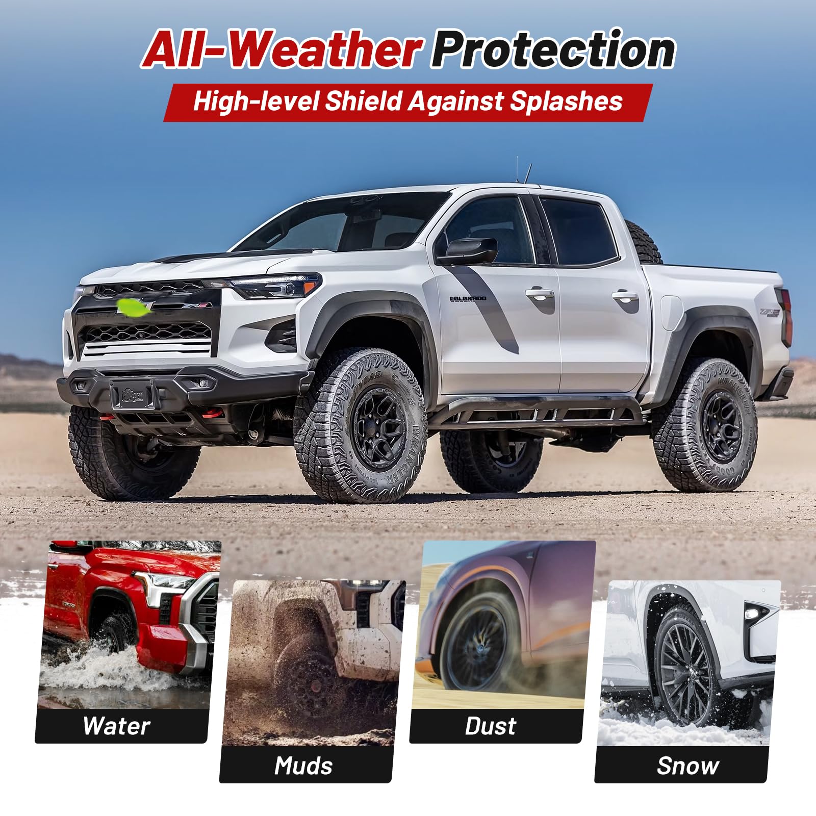 GM 2023-2026 Chevrolet Colorado Front & Rear Molded