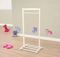 Vista 2 de Frenchi Home Furnishing - Percha para ropa infantil Blanco