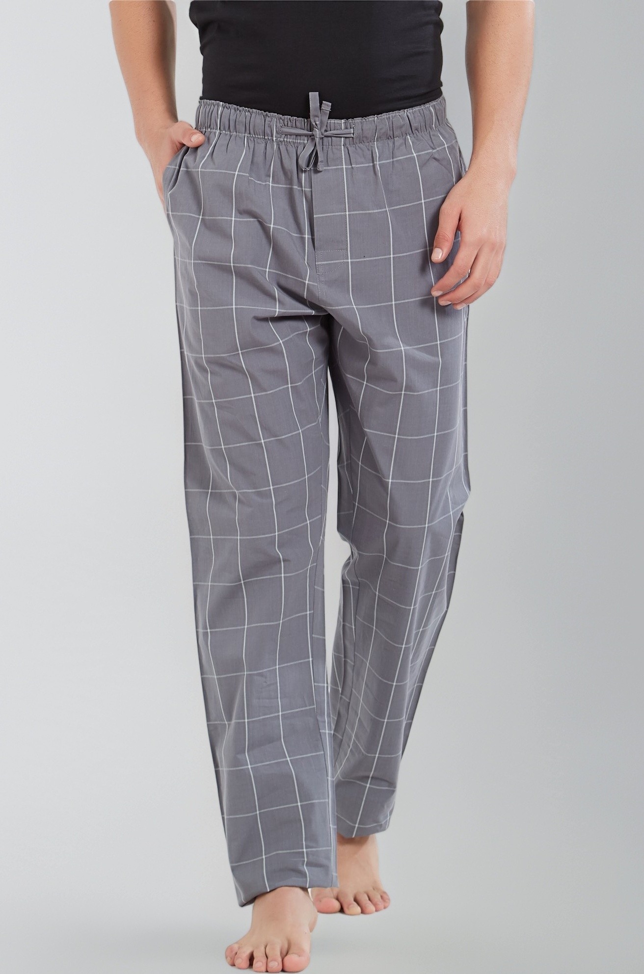 XYXX Men's Checkmate 100% Super Combed Cotton Regular Fit Pyjamas