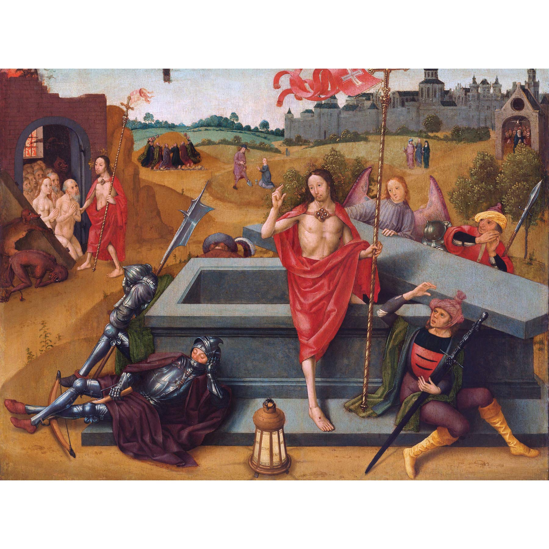 Impression d'affiches Amsterdam Christ XL pour grand salon élégant