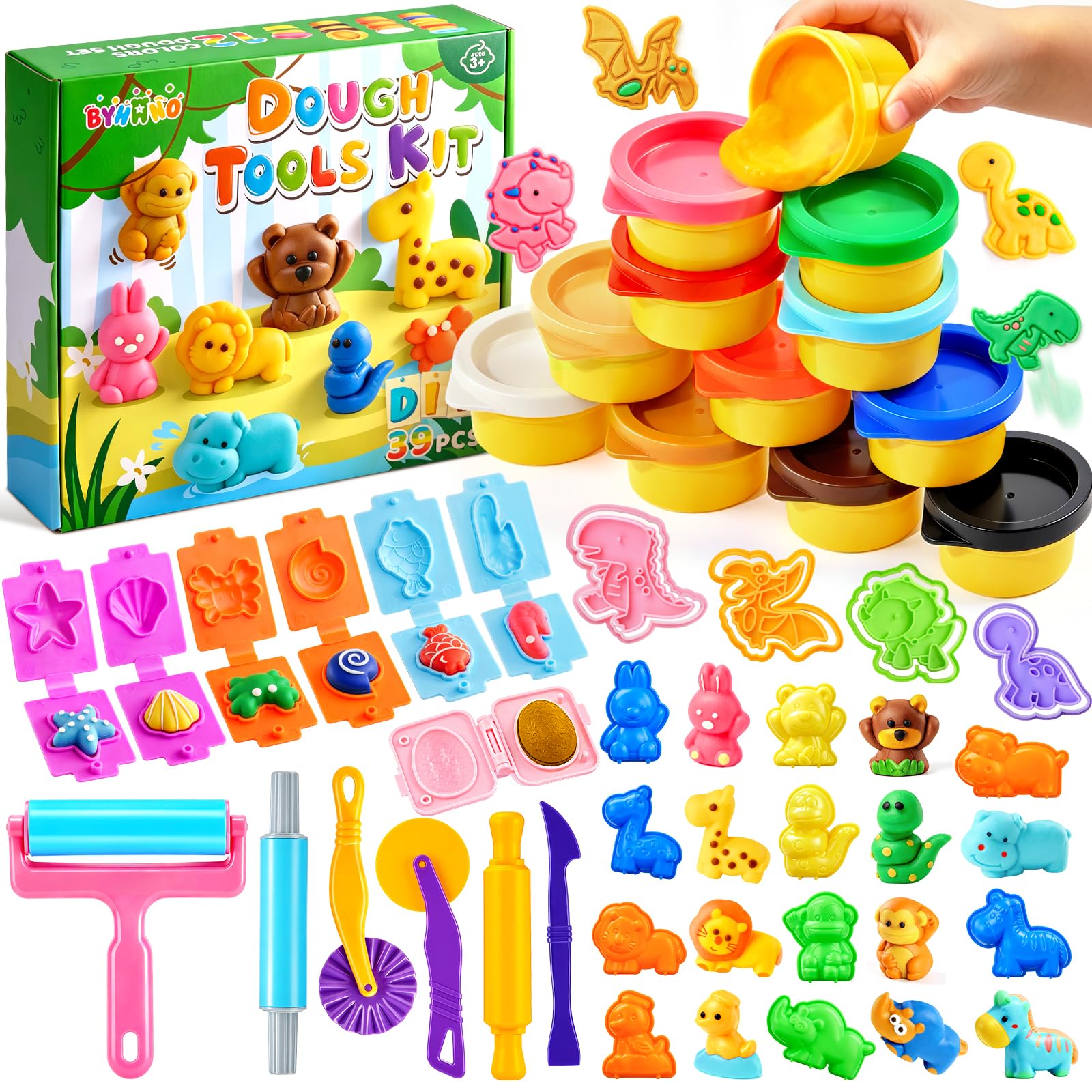 lot 39 accessoires pâte à modeler