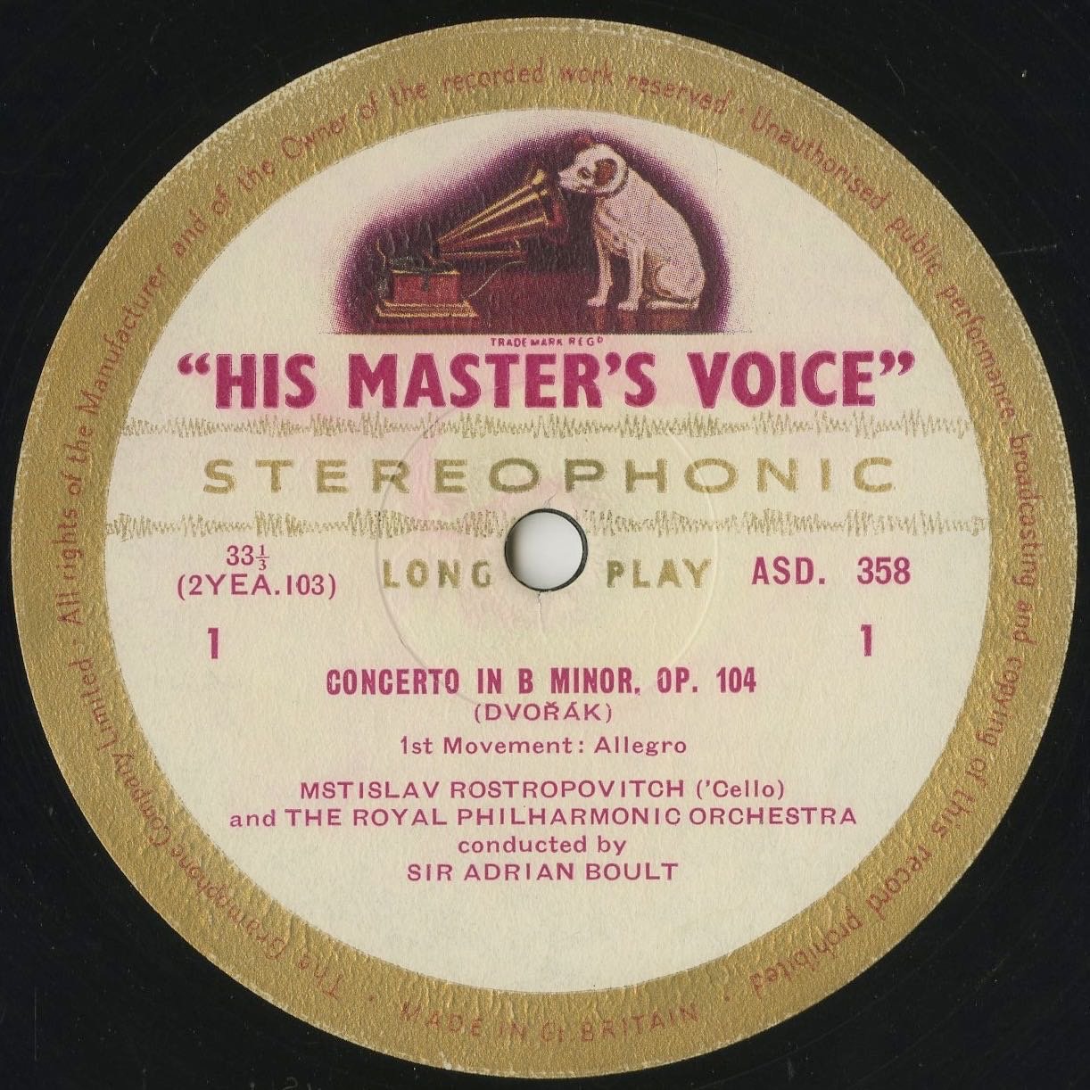 Amazon.co.jp: ドヴォルザーク：チェロ協奏曲Op.104 : M